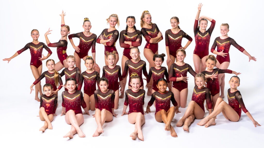 Competition gymnastics team 2025